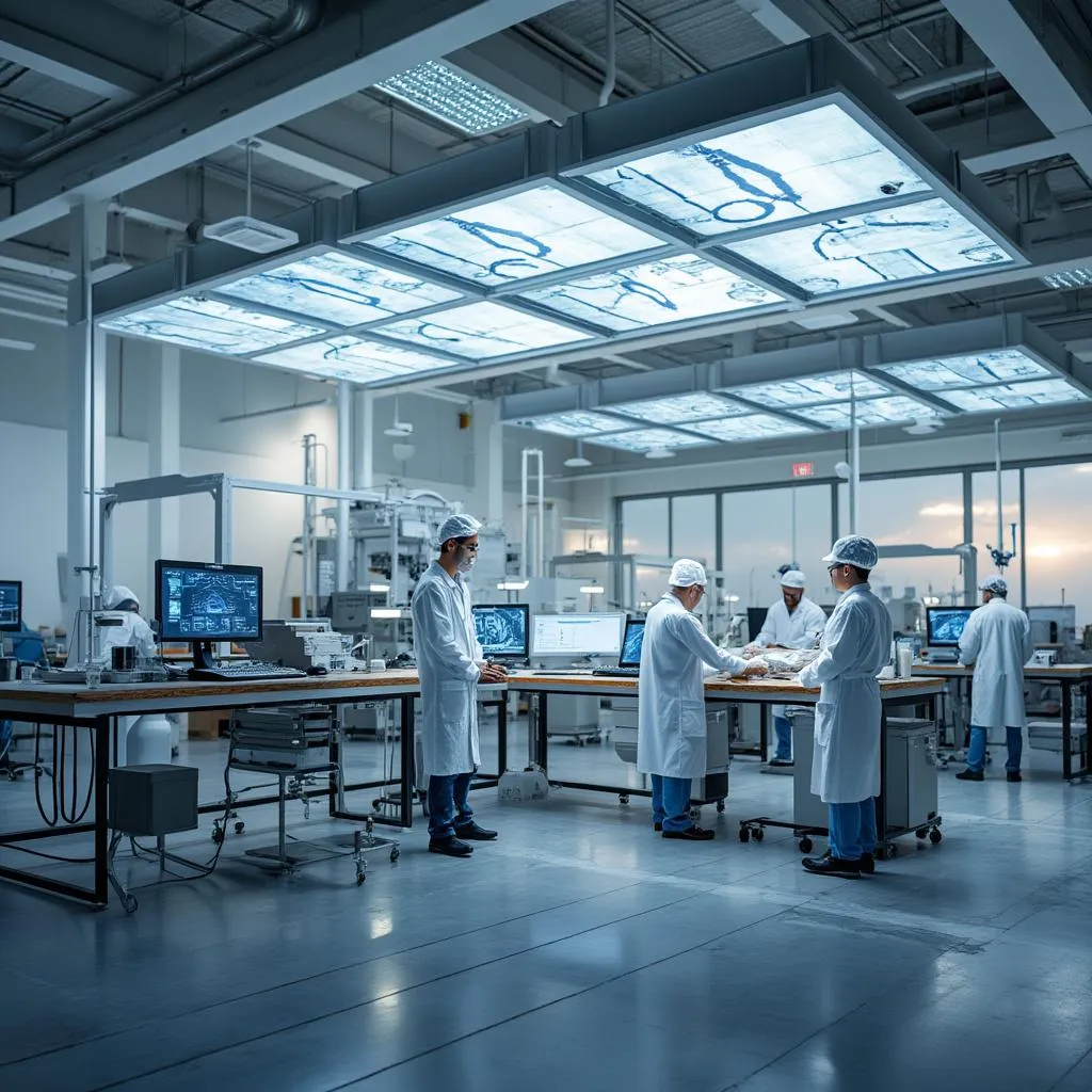 Laboratorio de investigación de tecnología solar