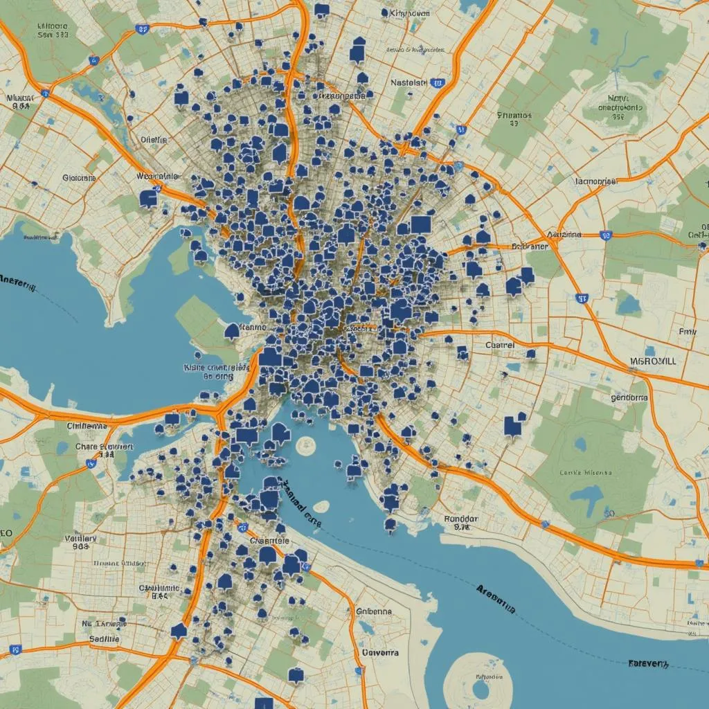 Mapa de ubicación de nuestra empresa en Buenos Aires